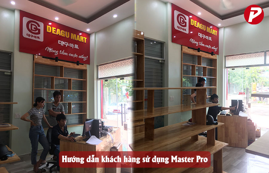 Hướng dẫn sử dụng Master Pro cho nhân viên của siêu thị Deagu Hàn Quốc