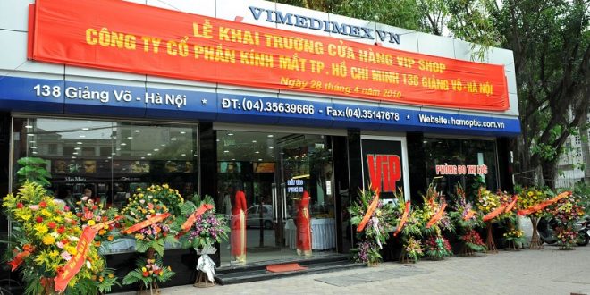 Cửa hàng kính mắt Hồ Chí Minh