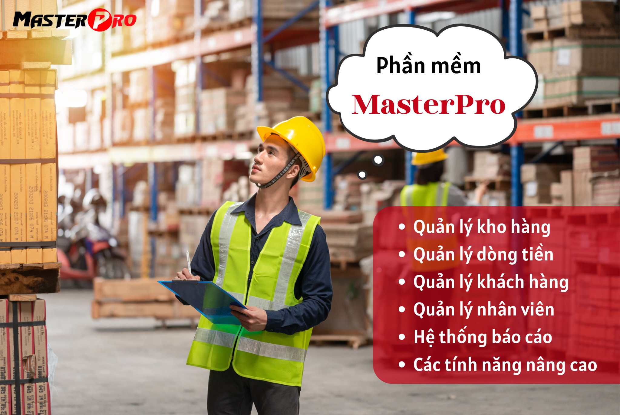 Phần mềm quản lý doanh nghiệp MasterPro