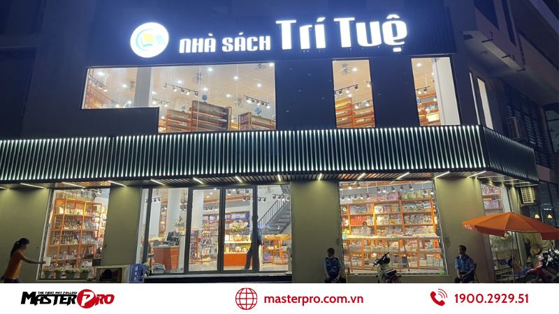 Nhà sách Trí Tuệ - Khách hàng của MasterPro 