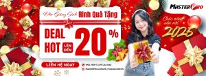 Giảm Giá 20% Nhân Dịp Giáng Sinh - Phần Mềm Quản Lý Bán Hàng MasterPro