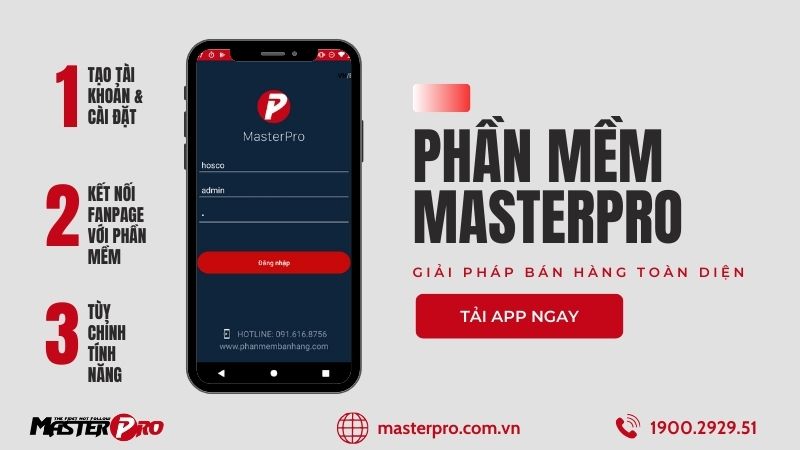 Hướng dẫn sử dụng MasterPro cho người mới