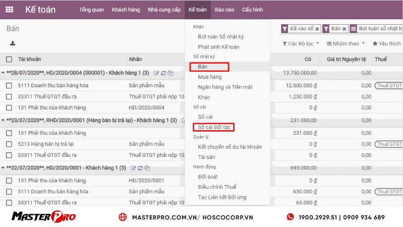 Phần Mềm Kế Toán Quản Lý Bán Hàng Odoo