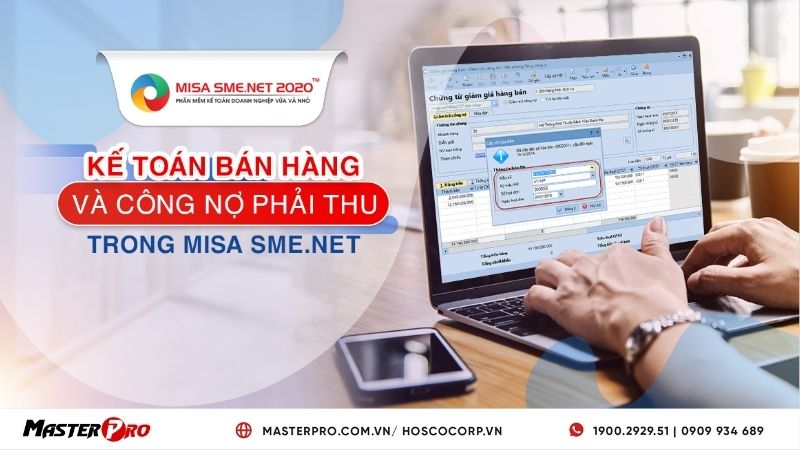 Phần mềm quản lý bán hàng và công nợ Misa