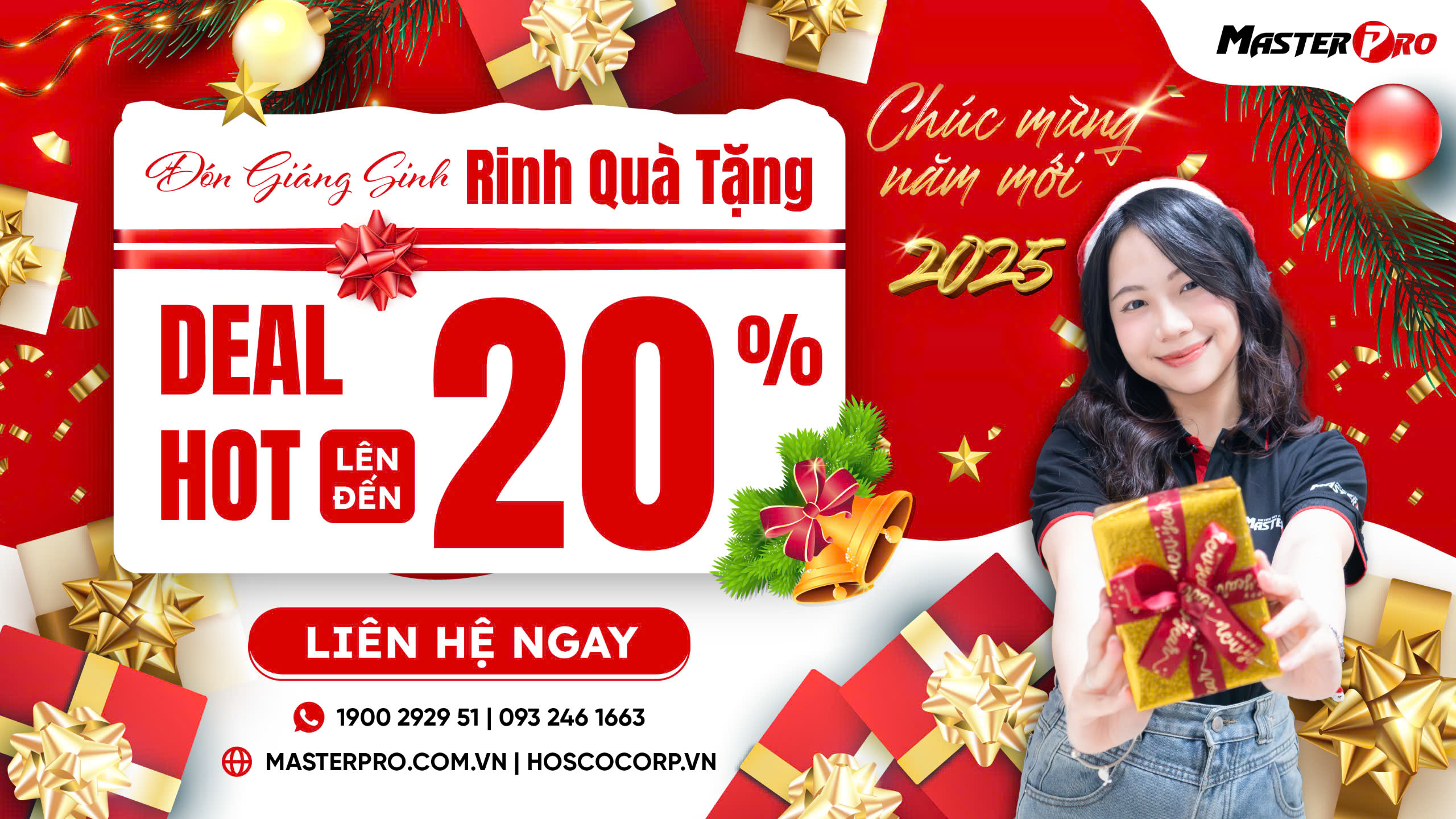 Ưu đãi 20% Nhân Dịp Giáng Sinh – Phần Mềm Quản Lý Bán Hàng MasterPro