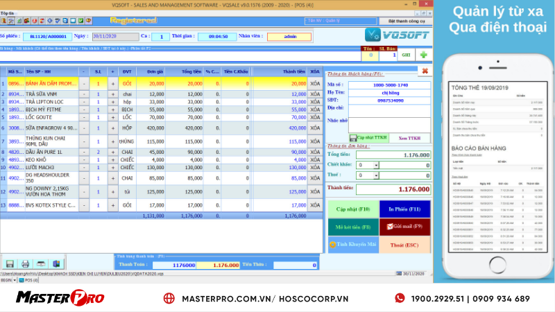 VQSOFT: Phần mềm Kế toán Bán hàng