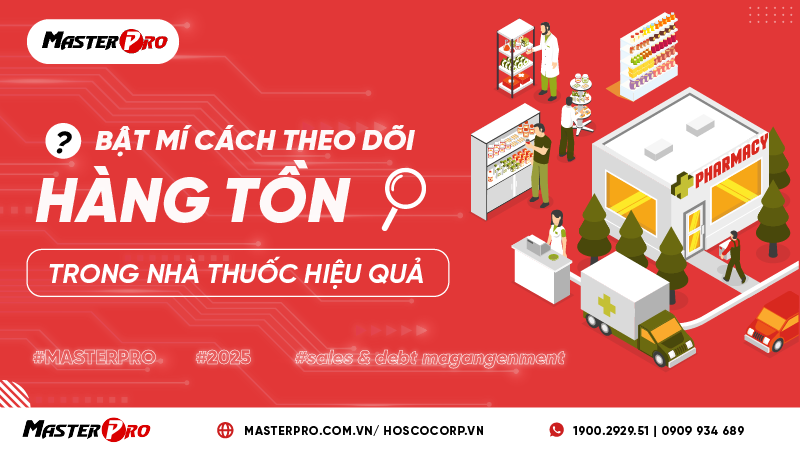 Bật mí cách theo dõi hàng tồn trong nhà thuốc hiệu quả